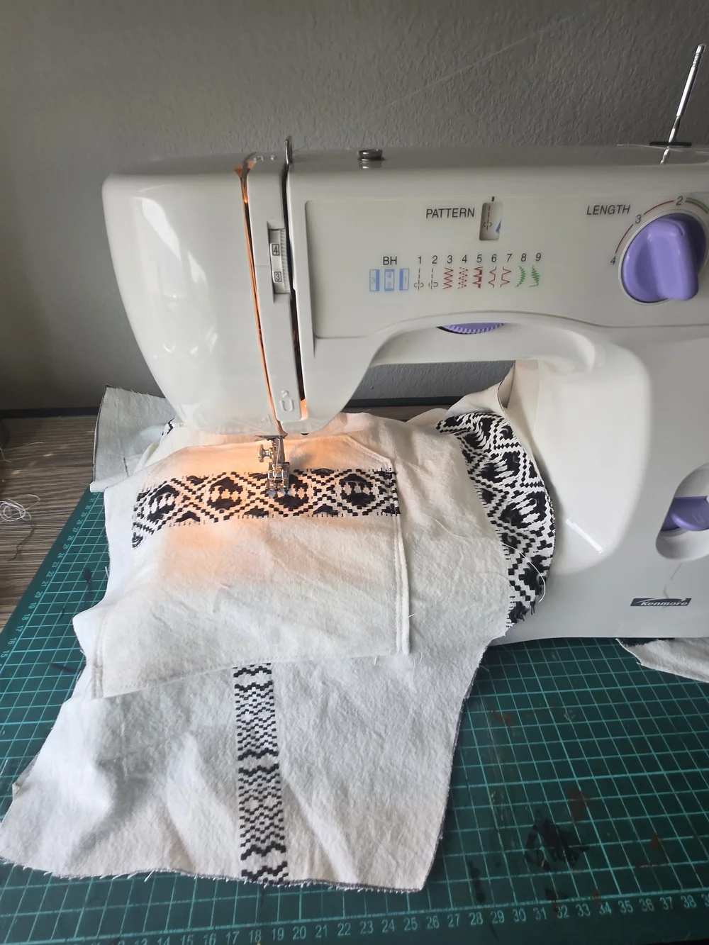 Custom Upscaled straight wide leg pants